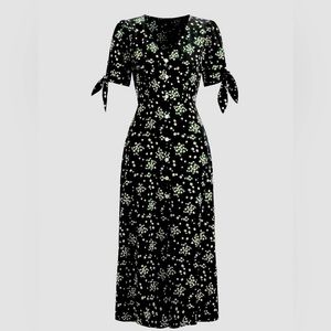 Daisy by the River V Neck Dress